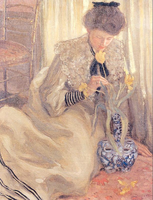 Frieseke, Frederick Carl The Yellow Tulip